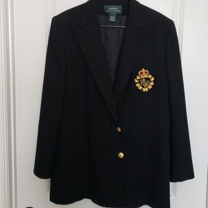 Ralph Lauren classic blue blazer